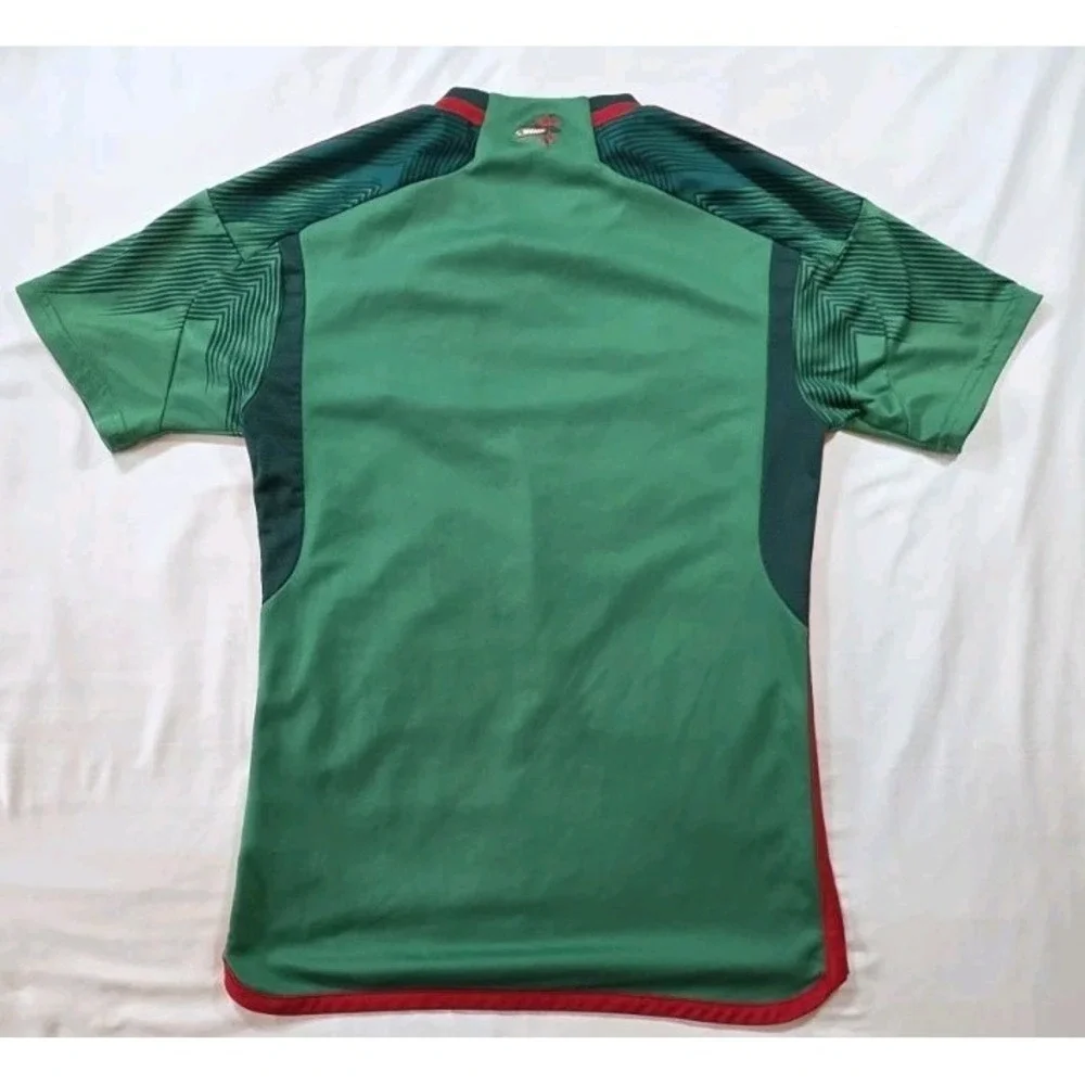 Adidas Mexico Authentic Home Jersey 2022 Men's Small Green (Please Read) - Picture 2 of 7